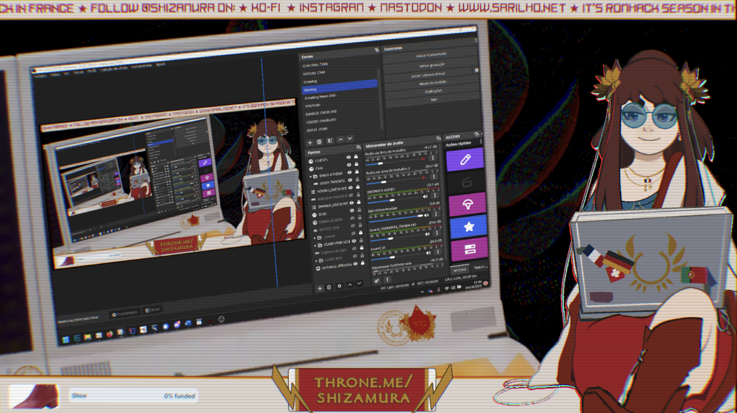 Shizamura is now LIVE on twitch! This is just an ad.