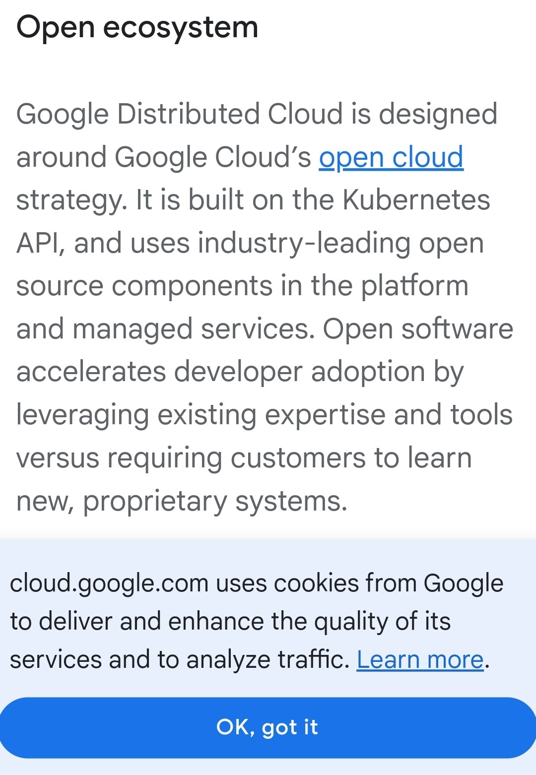 "Open source components" and "Open software". Are the terms interchangeable in their usage? We might never know.