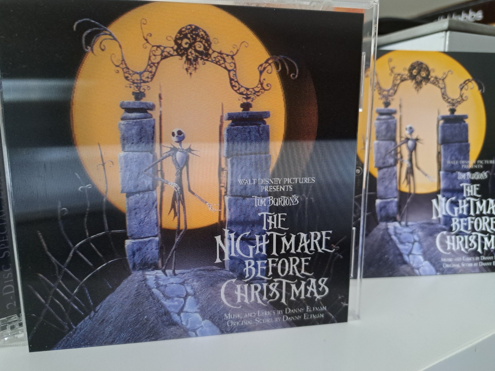 The stereoscopic 2CD edition of &ldquo;The Nightmare Before Christmas&rdquo; OST